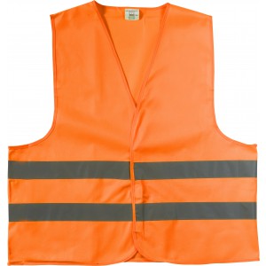 Polyester (150D) safety jacket Arturo, orange, XL (Reflective items)