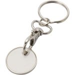 Rory keyring with trolley coin, White (10459201)