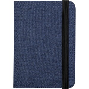 Ross GRS RPET RFID passport holder, Heather navy (Travel items)