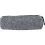 RPET felt pencil case Samantha, grey