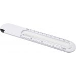 Ruler (10cm/ 4 inches) with a loupe, white (7576-02)