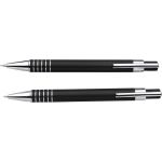 Set of ballpen and pencil, black (3298-01)