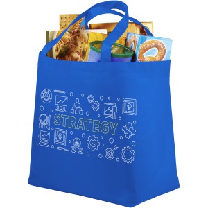 Maryville non-woven shopping tote bag, Blue (Shopping bags)