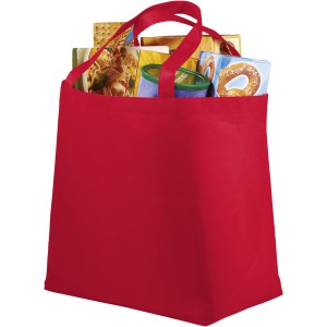 Maryville non-woven shopping tote bag, Red (Shopping bags)
