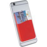 Slim card wallet accessory for smartphones, Red (13421902)