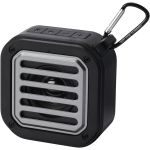 Solo 3W IPX5 RCS recycled plastic solar Bluetooth<sup>®</sup> speaker (12434790)