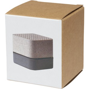 Aira wheat straw Bluetooth(r) speaker, Beige (Speakers, radios)