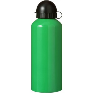 Aluminium bottle Isobel, green (Sport bottles)
