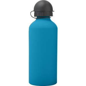 Aluminium bottle Margitte, blue (Sport bottles)