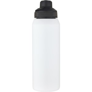 Chute(r) Mag 1 L insulated stainless steel sports bottle, White (Sport bottles)
