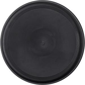 Orbit recycled plastic frisbee, Solid black (Sports equipment)