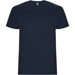 Stafford short sleeve men's t-shirt, Navy Blue (T-shirt, 90-100% cotton)