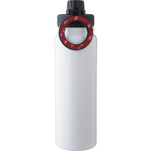 Stainless steel double walled bottle (800 ml) Zinnia, white (Thermos)