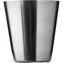 Stainless steel liquor cups Benjamin, black