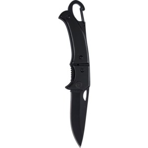 Stainless steel pocket knife Anne, black (Pocket knives)