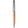 Stainless steel twist ballpen Anke, silver