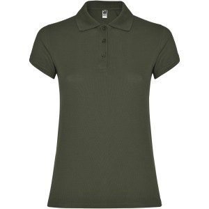 Star short sleeve women's polo, Venture Green (Polo short, mixed fiber, synthetic)