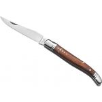 Steel and wood pocket knife Lisandro, brown (7220-11CD)