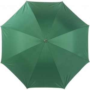 Umbrella with silver underside, Green/silver (Umbrellas)