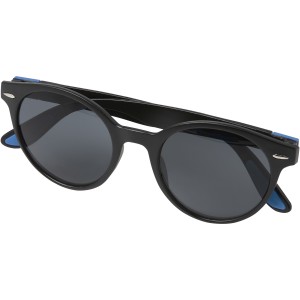 Steven round on-trend sunglasses, Process blue (Sunglasses)