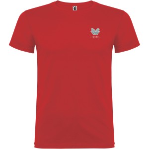 Beagle short sleeve kids t-shirt, Red (T-shirt, 90-100% cotton)