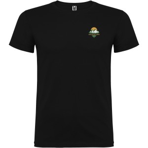 Beagle short sleeve kids t-shirt, Solid black (T-shirt, 90-100% cotton)