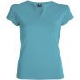 Belice short sleeve women's t-shirt, Turquois