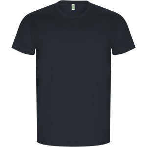 Golden short sleeve men's t-shirt, Ebony (T-shirt, 90-100% cotton)