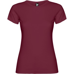 Jamaica short sleeve women's t-shirt, Garnet (T-shirt, 90-100% cotton)