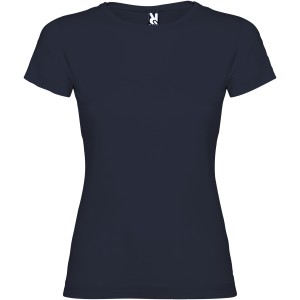 Jamaica short sleeve women's t-shirt, Navy Blue (T-shirt, 90-100% cotton)
