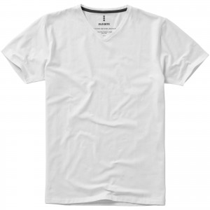 Kawartha short sleeve men's organic t-shirt, White (T-shirt, 90-100% cotton)
