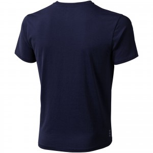 Nanaimo short sleeve men's t-shirt, Navy (T-shirt, 90-100% cotton)
