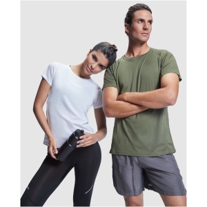 Montecarlo short sleeve women's sports t-shirt, Fluor Yellow (T-shirt, mixed fiber, synthetic)