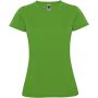 Montecarlo short sleeve women's sports t-shirt, Green Fern