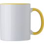 Ceramic mug Blair, yellow