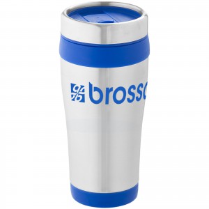 Elwood 470 ml insulated tumbler, Silver,Blue (Thermos)