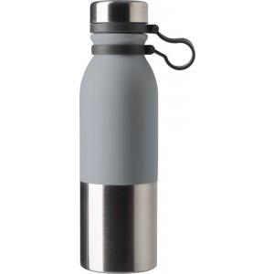 Stainless steel bottle (600 ml) Will, grey (Thermos)