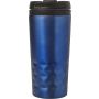 Stainless steel travel mug (300ml), blue