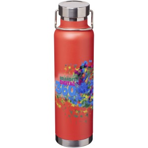 Thor 650 ml copper vacuum insulated sport bottle, Red (Thermos)