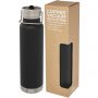 Thor 750 ml copper vacuum insulated sport bottle, Solid black