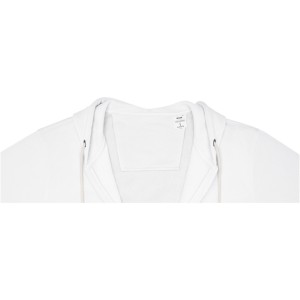 Theron men's full zip hoodie, White (Pullovers)