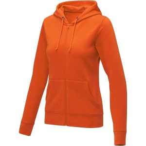 Theron women's full zip hoodie, Orange (Pullovers)