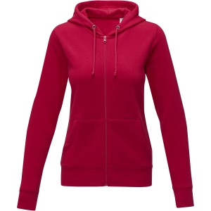 Theron women's full zip hoodie, Red (Pullovers)