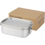 Titan recycled stainless steel lunch box, Silver (11333981)
