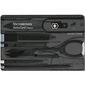 Nylon Victorinox SwissCard Classic multitool, black (Tools)