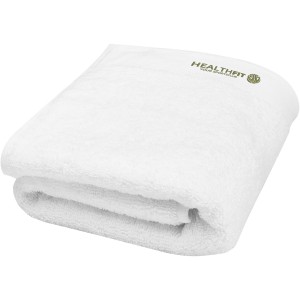 Nora 550 g/m2 cotton bath towel 50x100 cm, White (Towels)