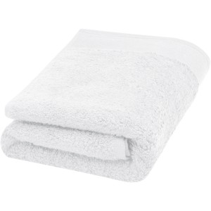 Nora 550 g/m2 cotton bath towel 50x100 cm, White (Towels)