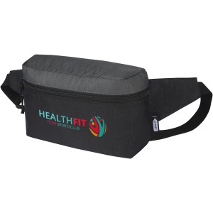 Trailhead GRS recycled lightweight fanny pack 2.5L, Solid black, Grey (Waist bags)