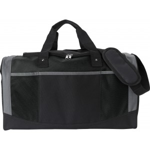 Polyester (600D) duffle bag Wyatt, black (Travel bags)