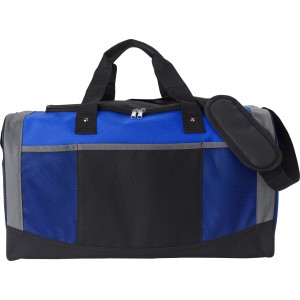 Polyester (600D) duffle bag Wyatt, cobalt blue (Travel bags)